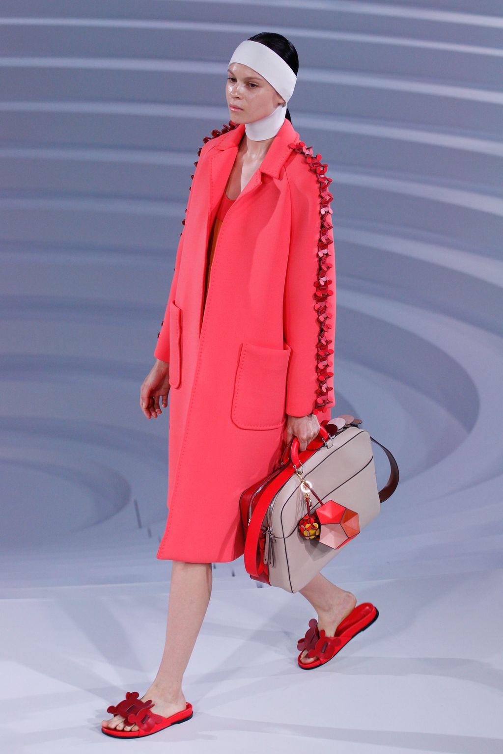 Fashion Week London Spring/Summer 2017 look 14 from the Anya Hindmarch collection womenswear