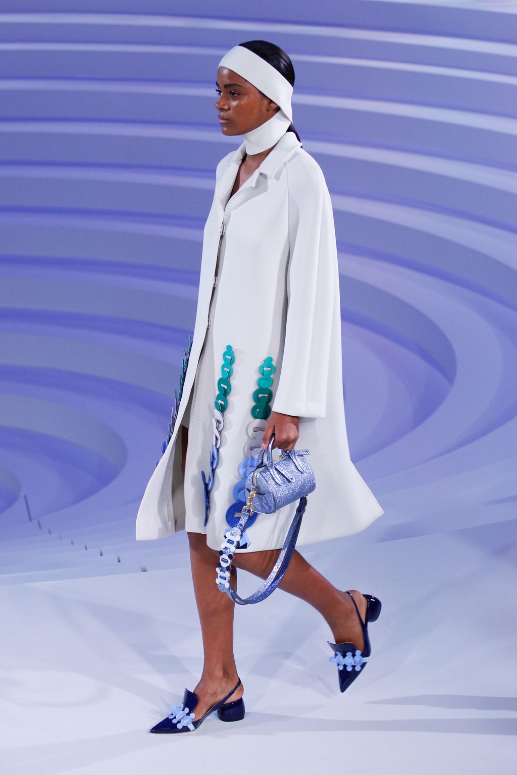 Fashion Week London Spring/Summer 2017 look 27 from the Anya Hindmarch collection womenswear