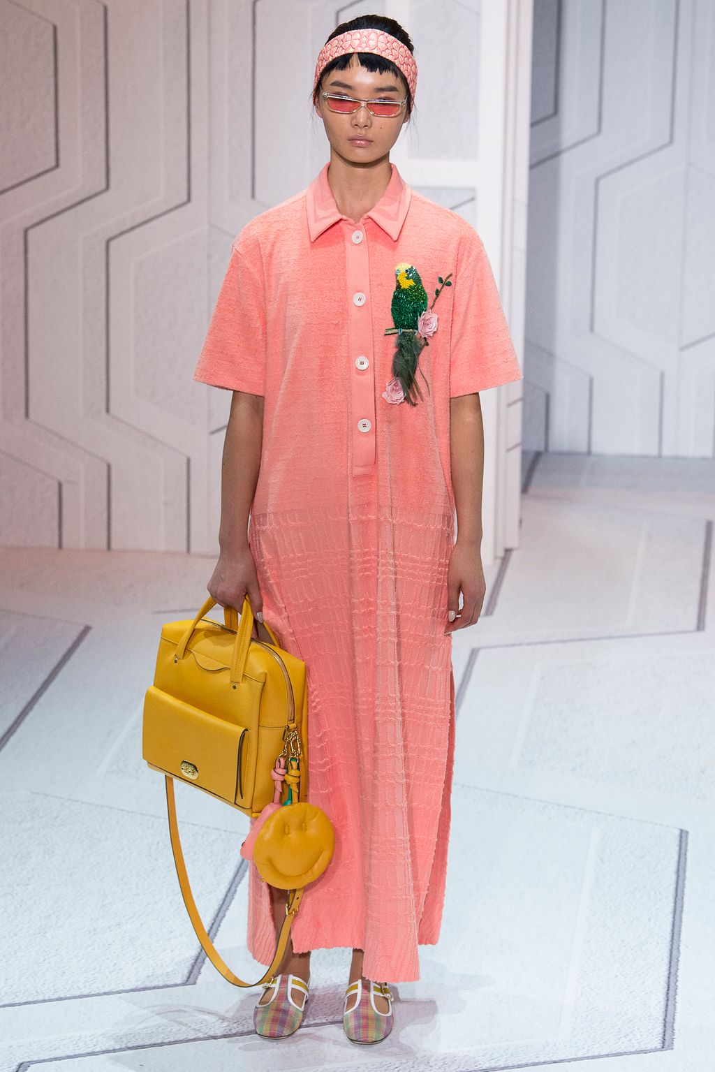 Fashion Week London Spring/Summer 2018 look 28 from the Anya Hindmarch collection womenswear