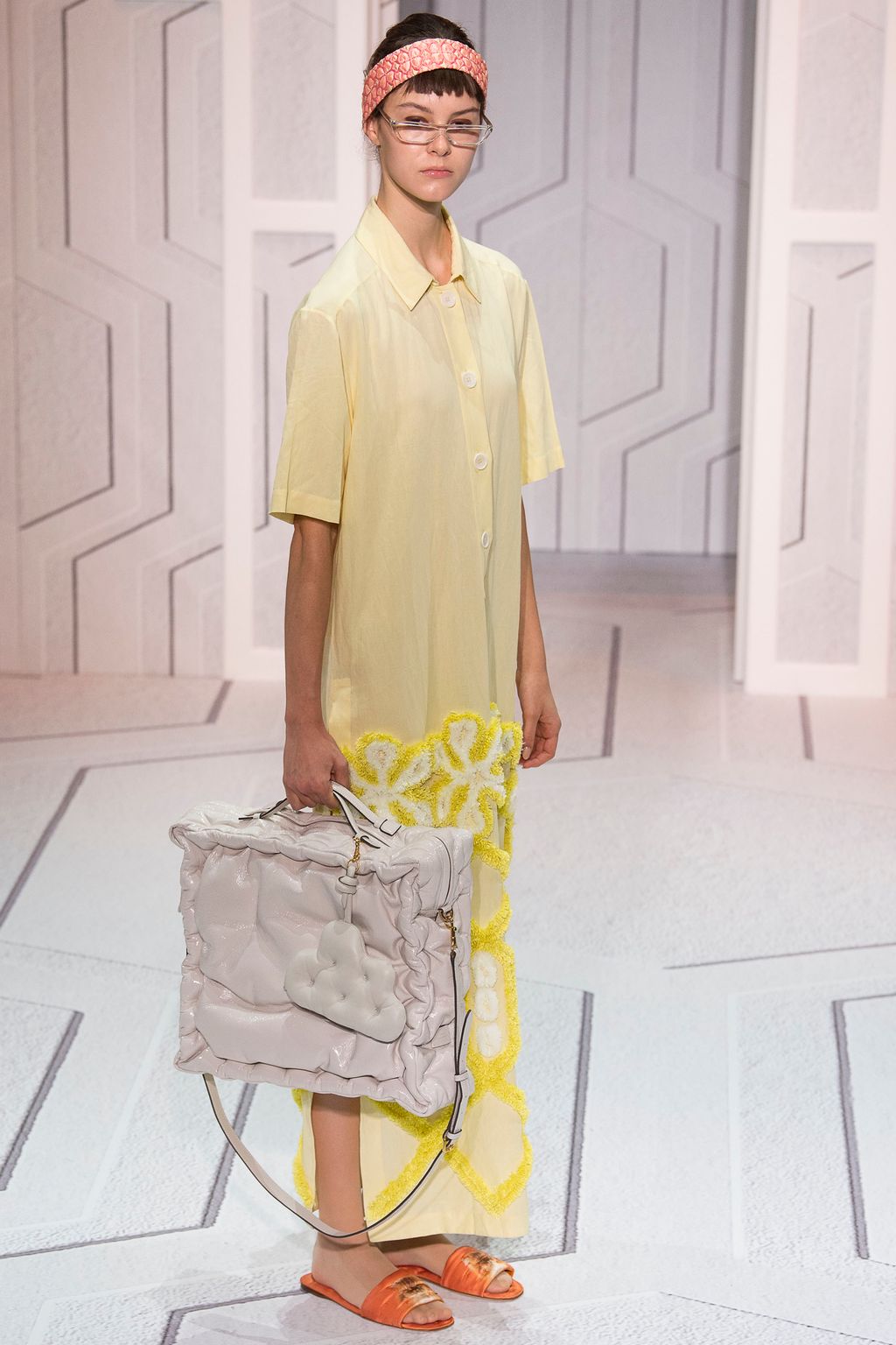 Fashion Week London Spring/Summer 2018 look 30 from the Anya Hindmarch collection womenswear