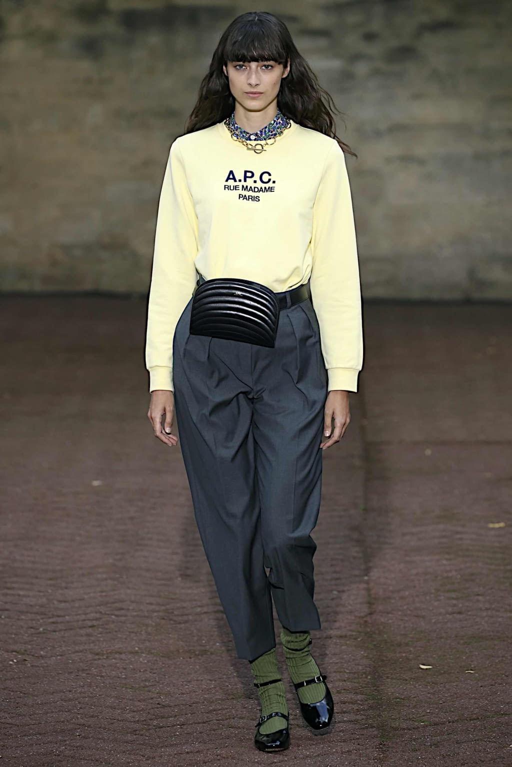 Fashion Week Paris Spring/Summer 2020 look 11 from the Apc collection womenswear