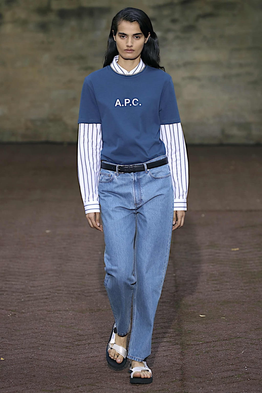 Fashion Week Paris Spring/Summer 2020 look 12 from the Apc collection womenswear