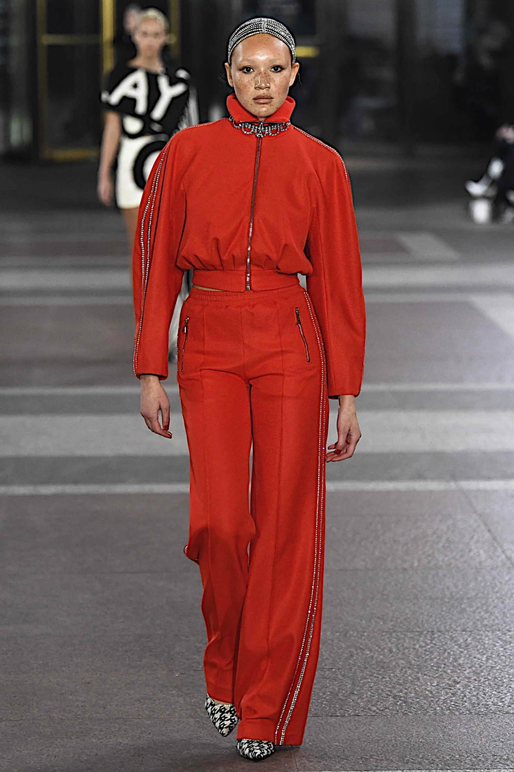 Fashion Week New York Fall/Winter 2019 look 14 from the Area collection womenswear