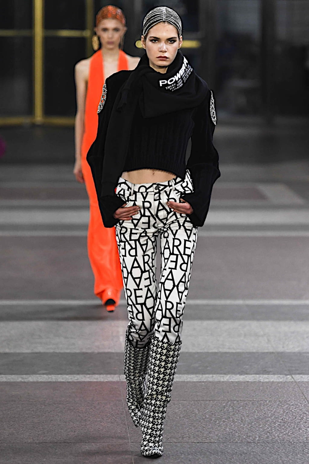 Fashion Week New York Fall/Winter 2019 look 24 from the Area collection womenswear
