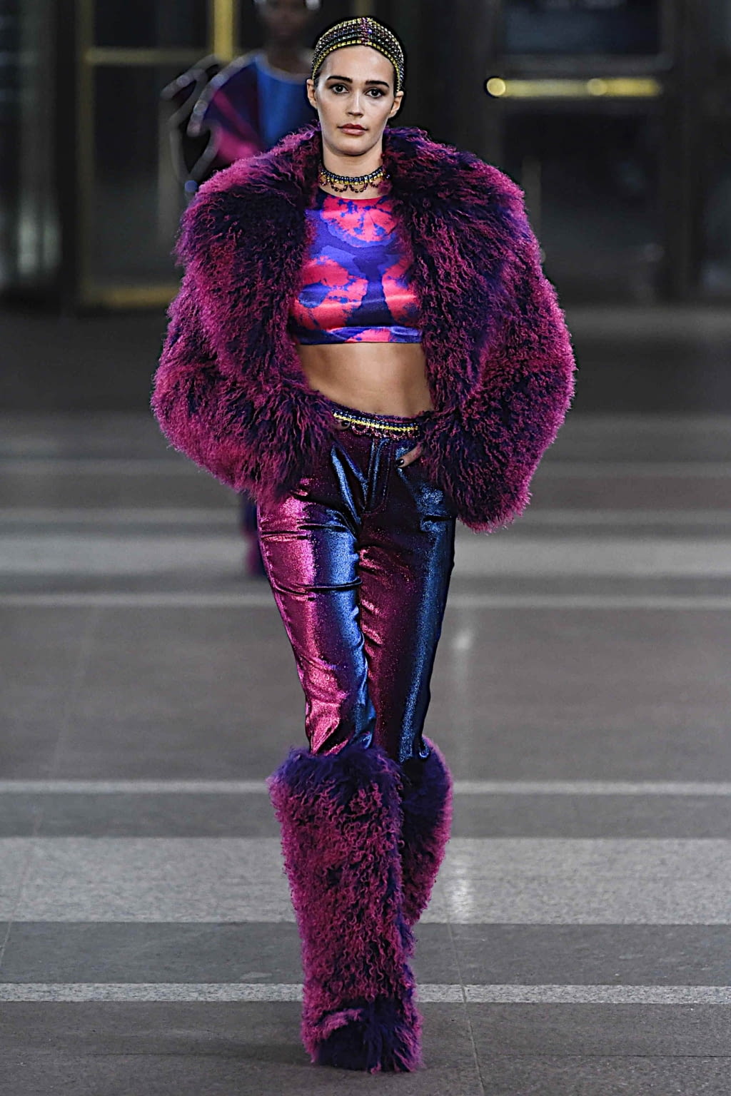 Fashion Week New York Fall/Winter 2019 look 33 from the Area collection womenswear