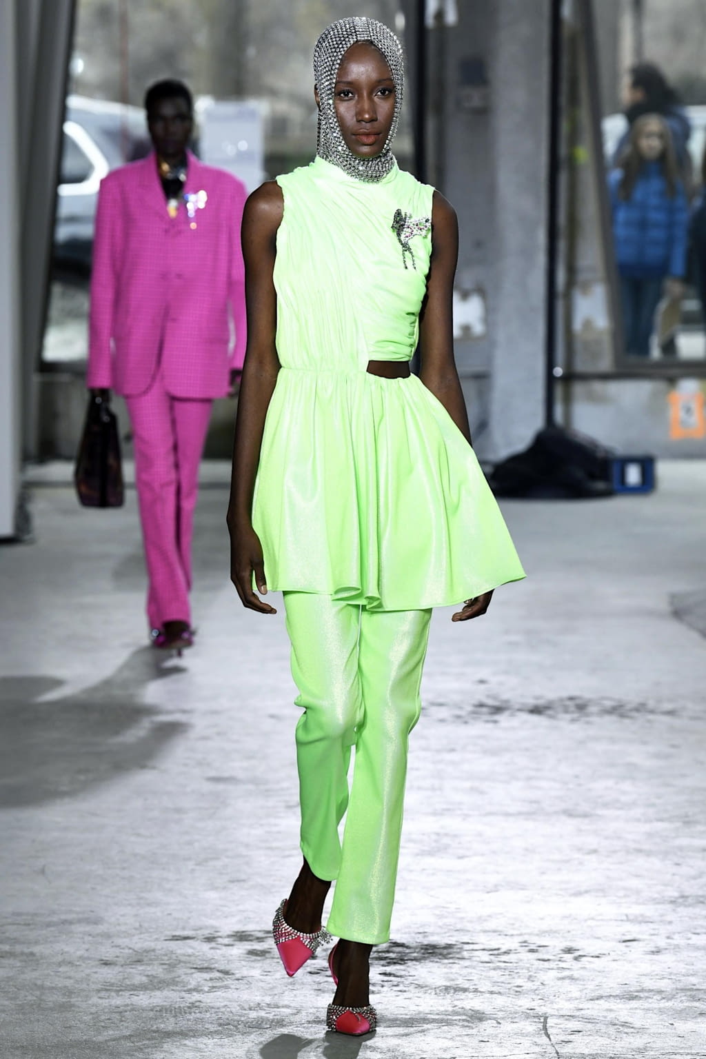 Fashion Week New York Fall/Winter 2020 look 6 de la collection Area womenswear