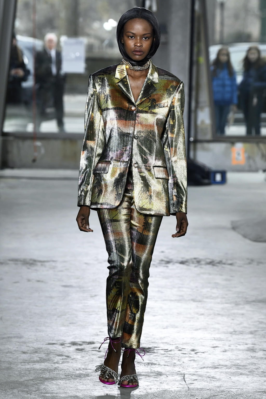 Fashion Week New York Fall/Winter 2020 look 11 from the Area collection womenswear