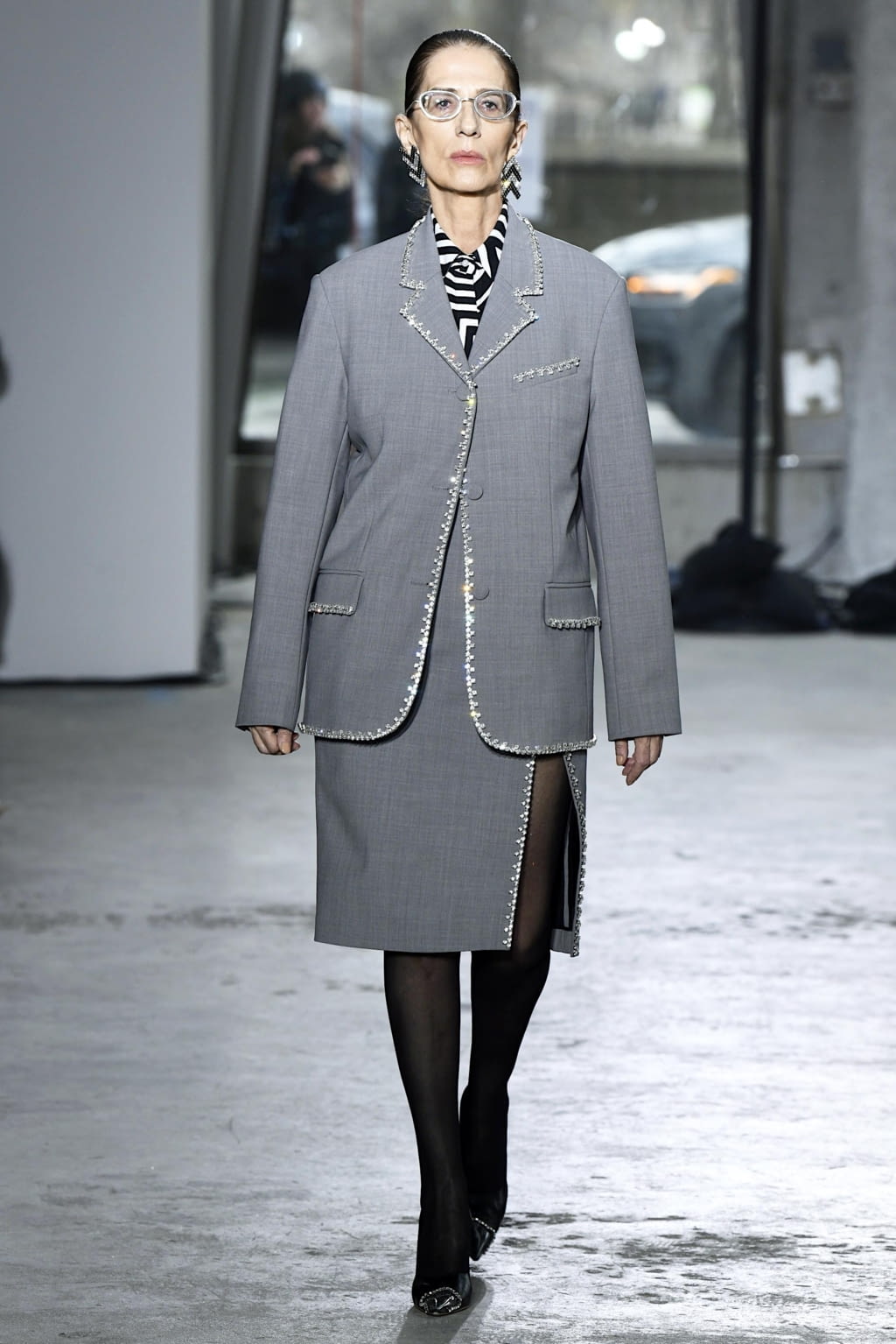 Fashion Week New York Fall/Winter 2020 look 20 from the Area collection 女装