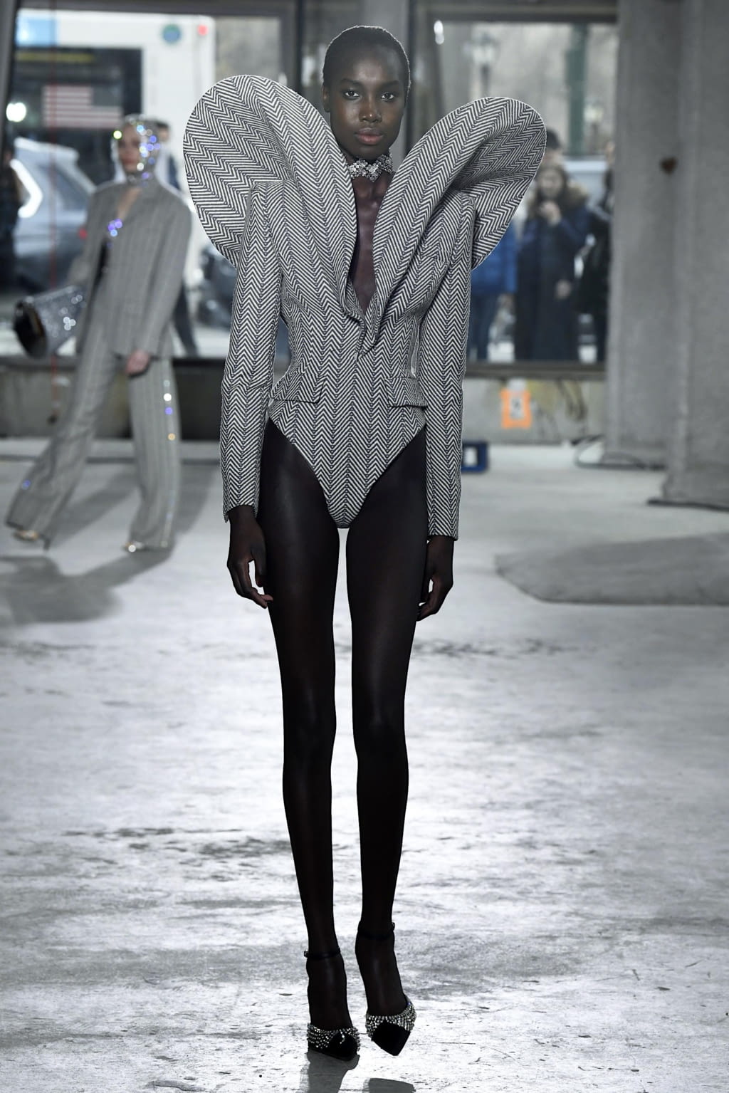Fashion Week New York Fall/Winter 2020 look 22 from the Area collection womenswear