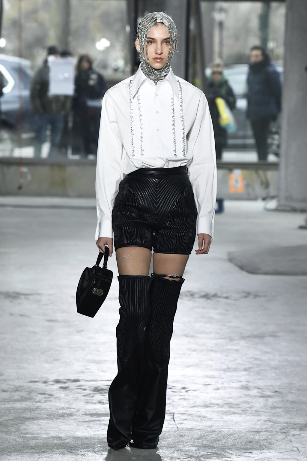 Fashion Week New York Fall/Winter 2020 look 25 from the Area collection 女装