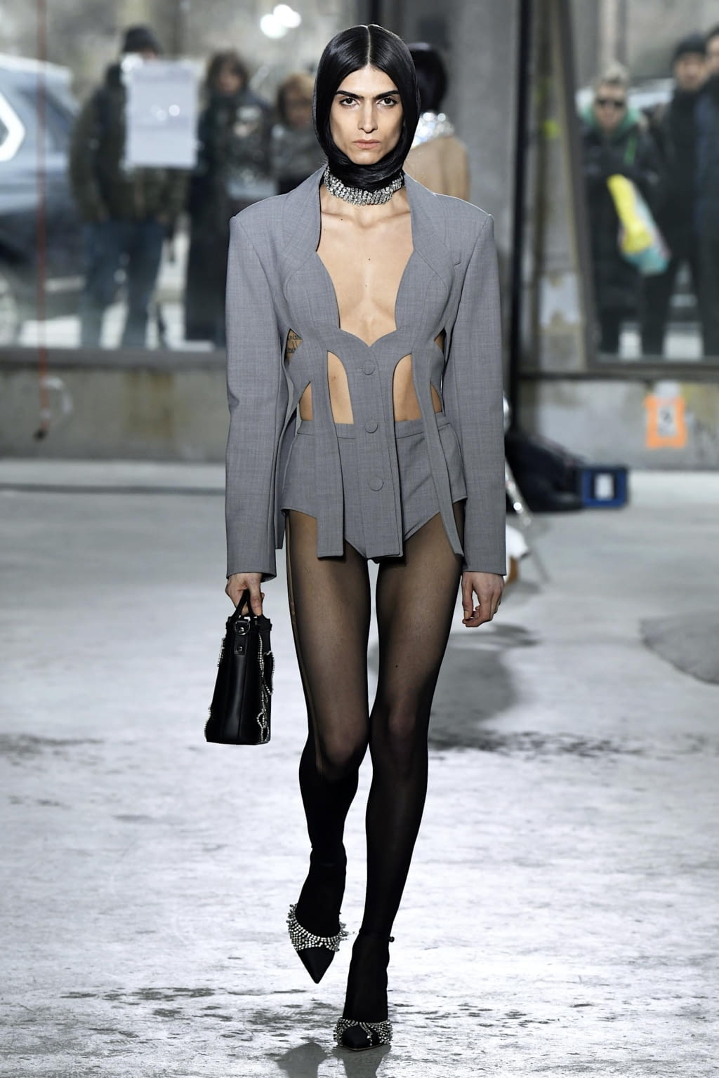 Fashion Week New York Fall/Winter 2020 look 26 from the Area collection 女装