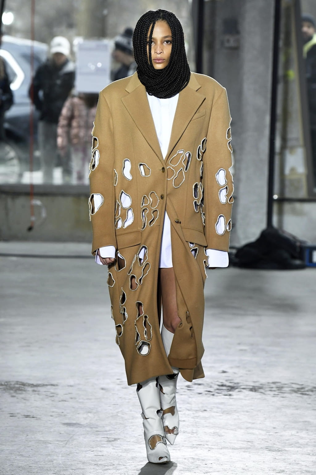 Fashion Week New York Fall/Winter 2020 look 37 from the Area collection 女装