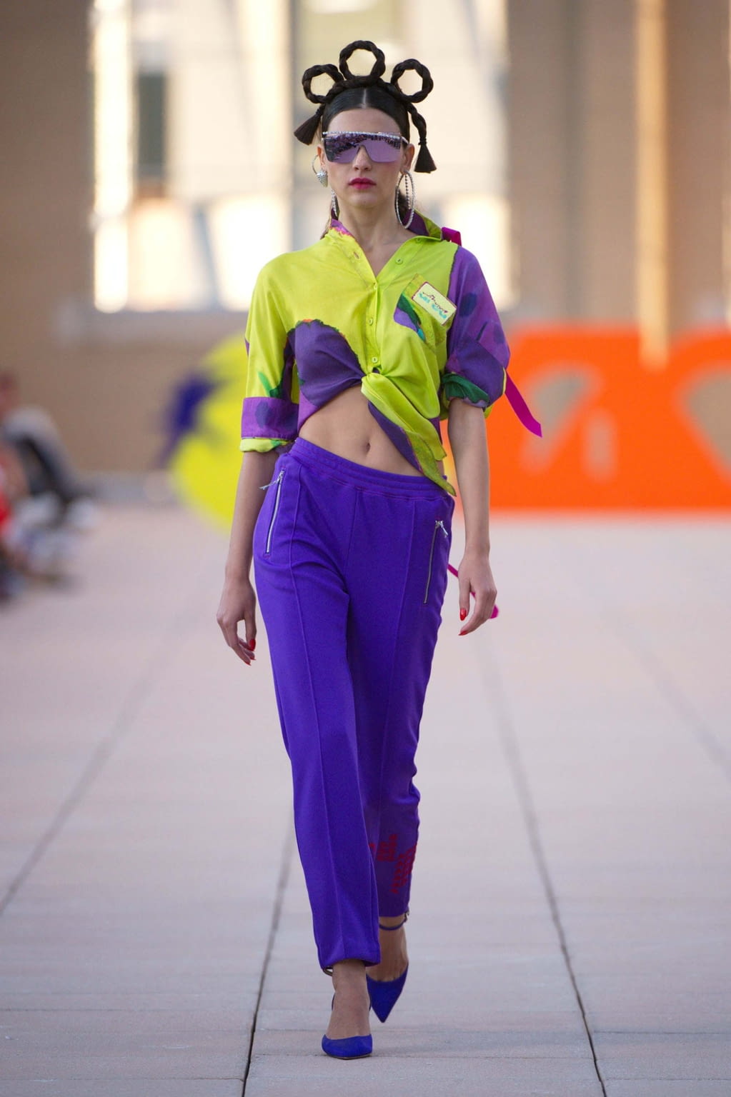Fashion Week New York Spring/Summer 2018 look 1 from the Area collection 女装