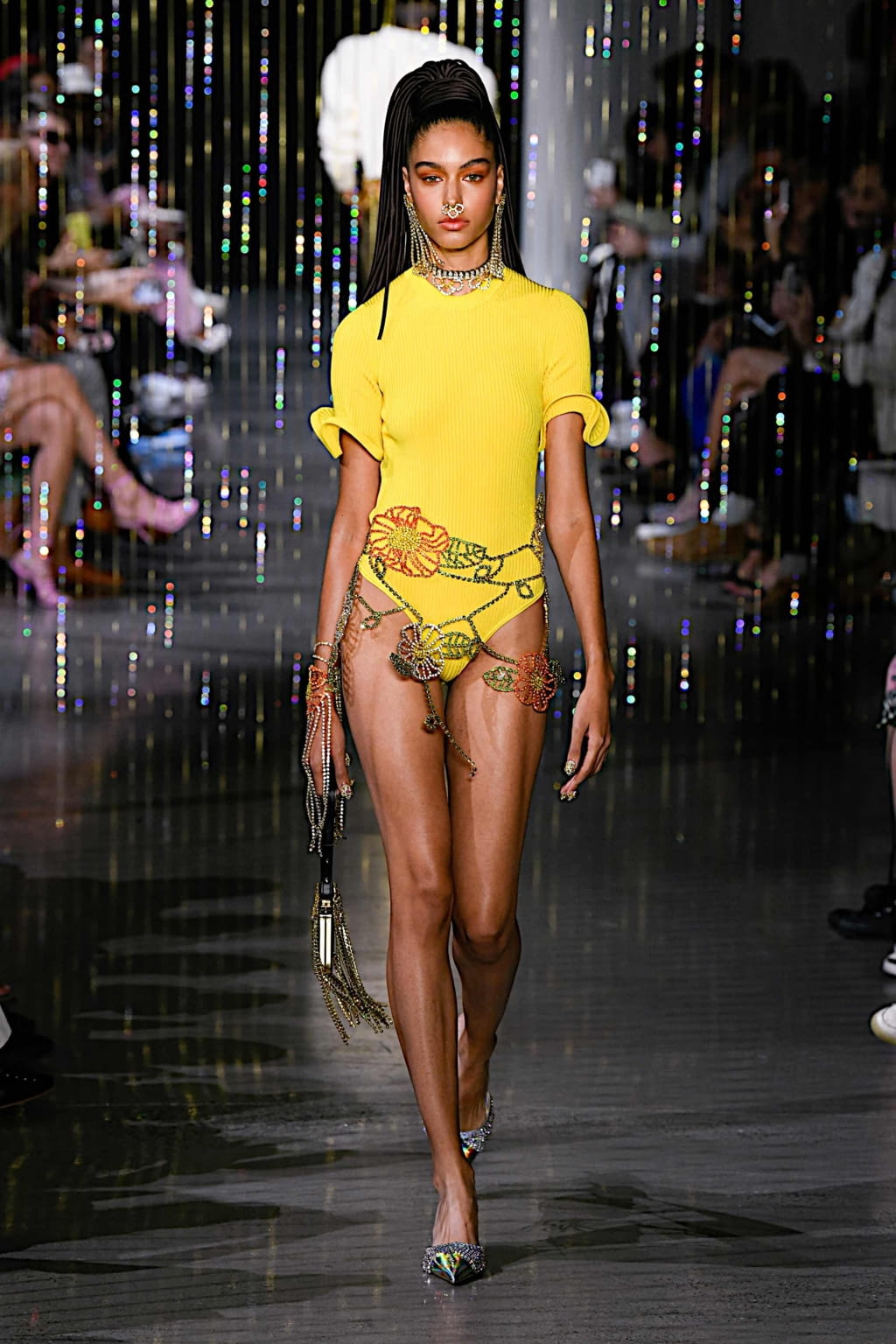 Fashion Week New York Spring/Summer 2020 look 12 from the Area collection womenswear