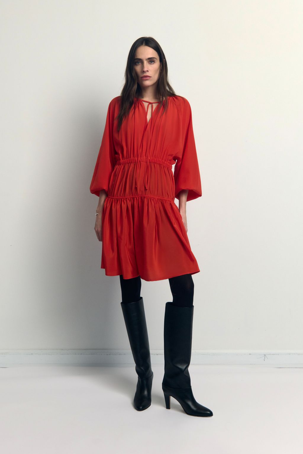 Fashion Week New York Fall/Winter 2025 look 1 from the Arias collection womenswear