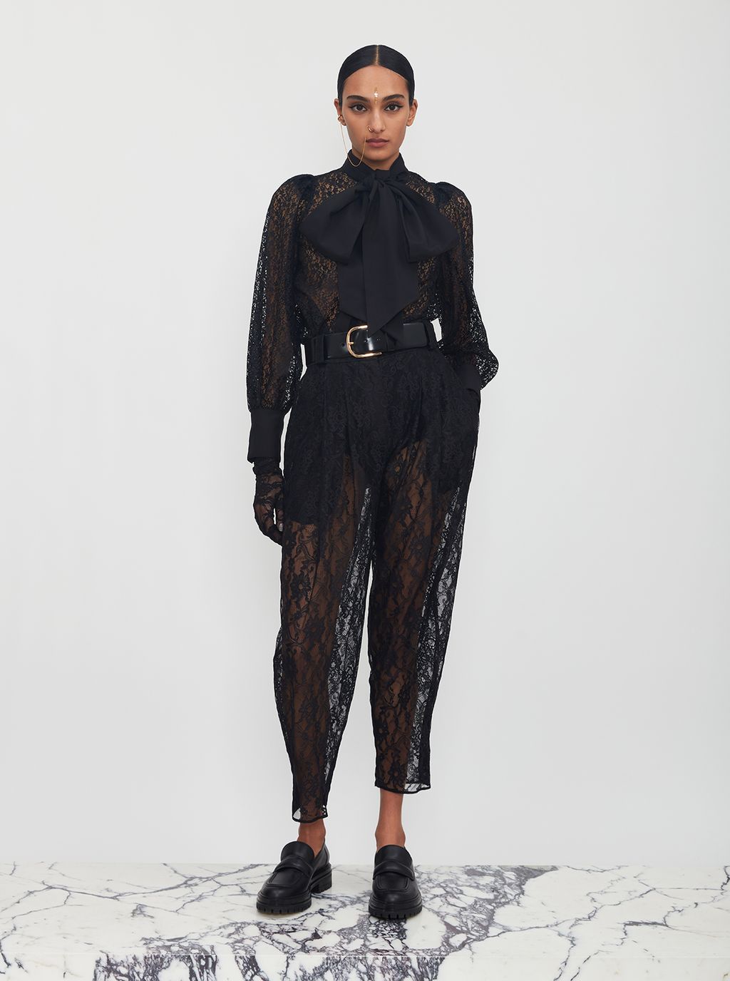 Fashion Week New York Fall/Winter 2023 look 12 de la collection Arias womenswear