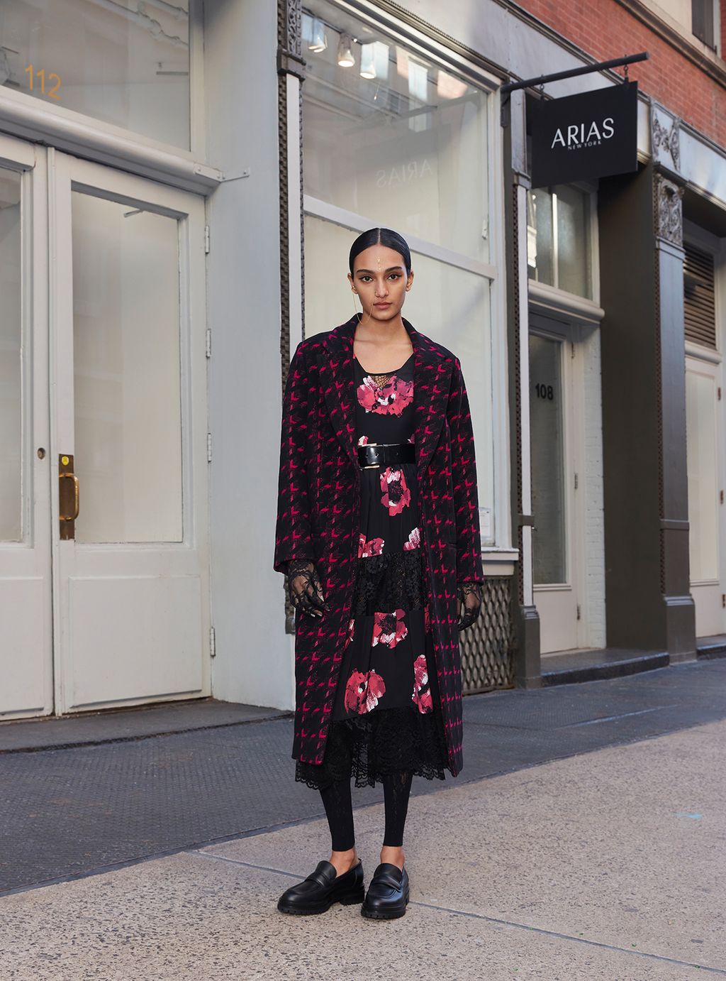 Fashion Week New York Fall/Winter 2023 look 16 de la collection Arias womenswear