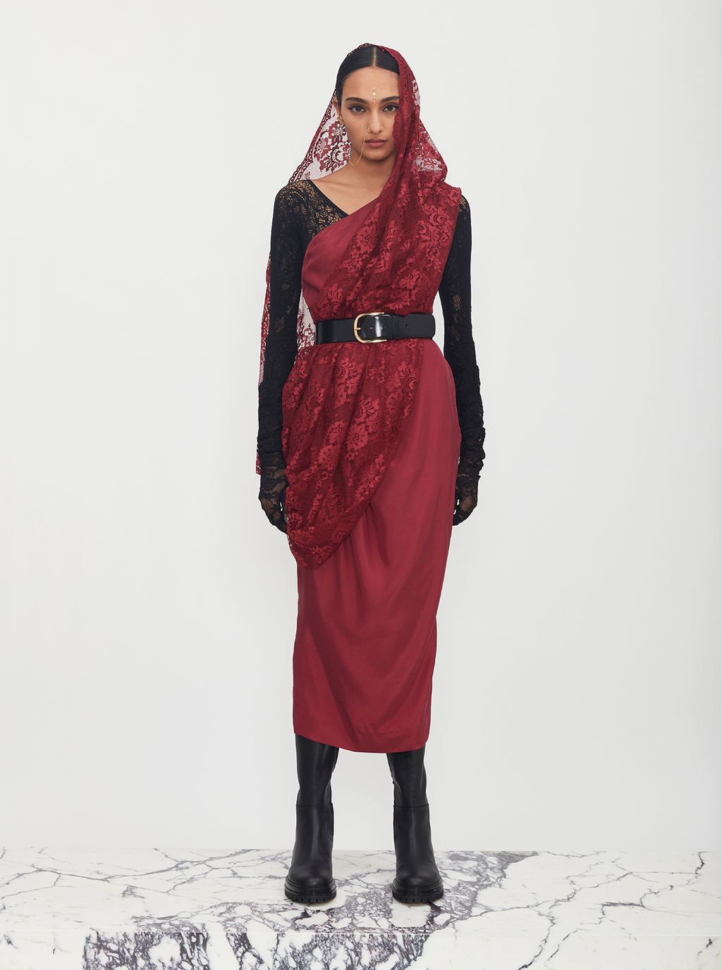 Fashion Week New York Fall/Winter 2023 look 24 de la collection Arias womenswear