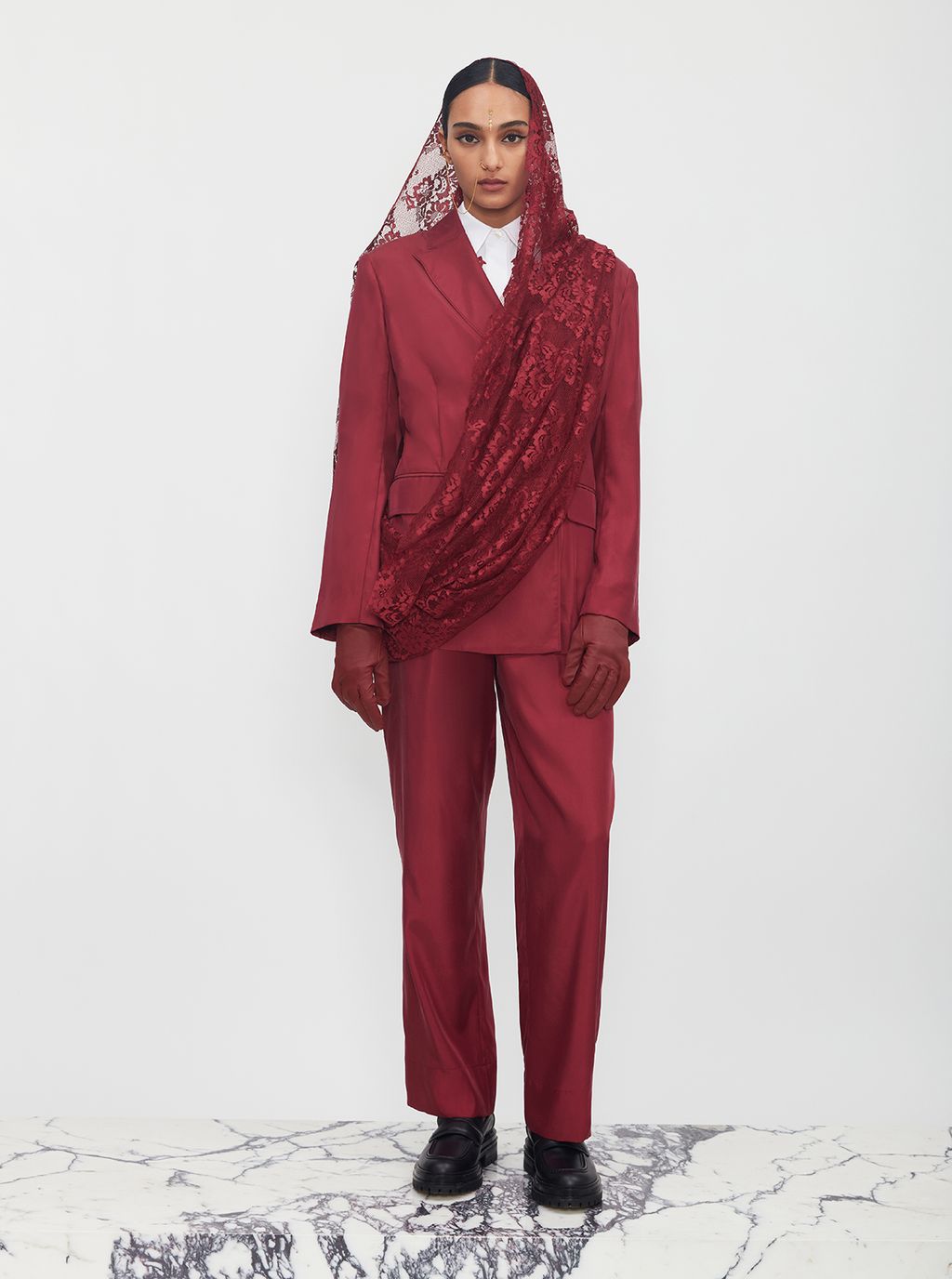 Fashion Week New York Fall/Winter 2023 look 28 de la collection Arias womenswear