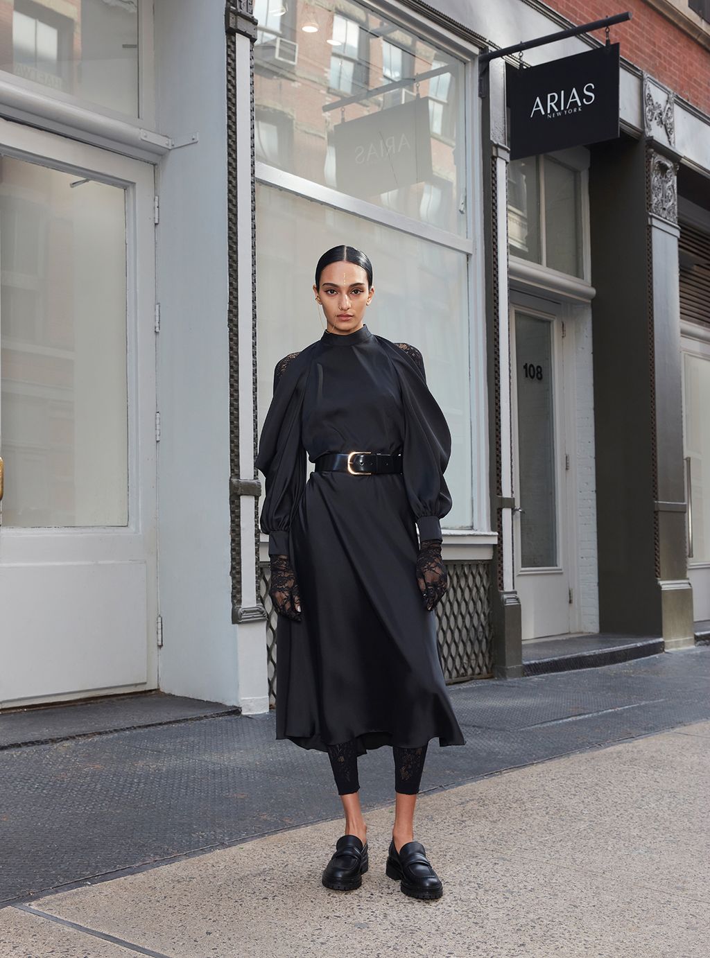 Fashion Week New York Fall/Winter 2023 look 9 from the Arias collection 女装