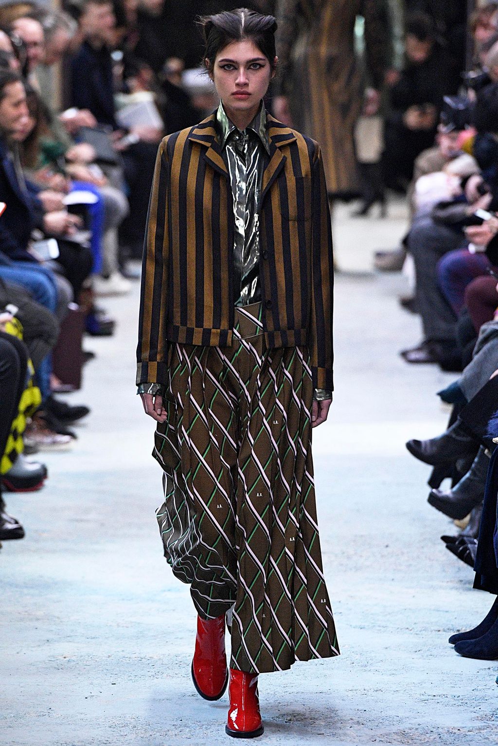 Fashion Week Milan Fall/Winter 2018 look 5 from the Arthur Arbesser collection womenswear