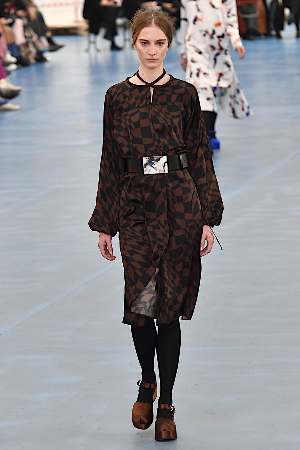 Fashion Week Milan Fall/Winter 2020 look 7 from the Arthur Arbesser collection 女装