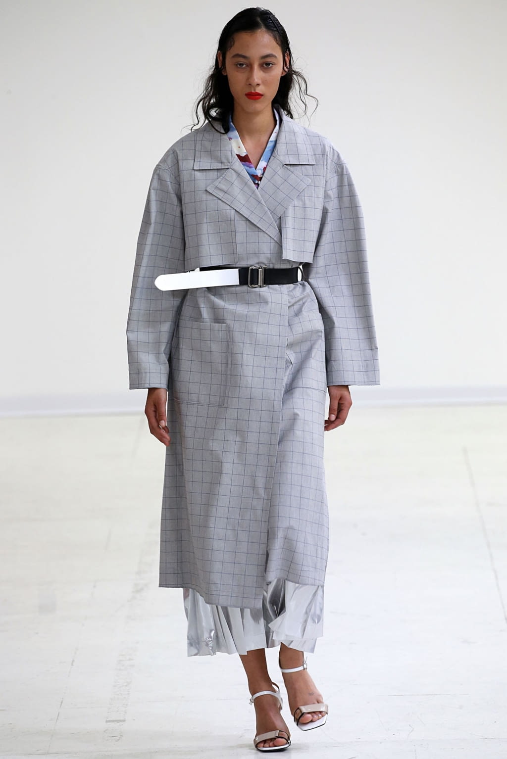 Fashion Week Milan Spring/Summer 2019 look 4 from the Arthur Arbesser collection womenswear