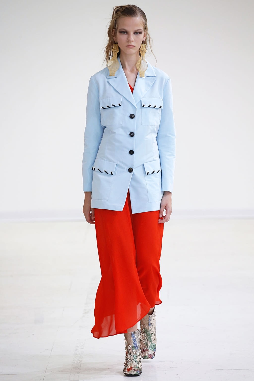 Fashion Week Milan Spring/Summer 2019 look 22 de la collection Arthur Arbesser womenswear