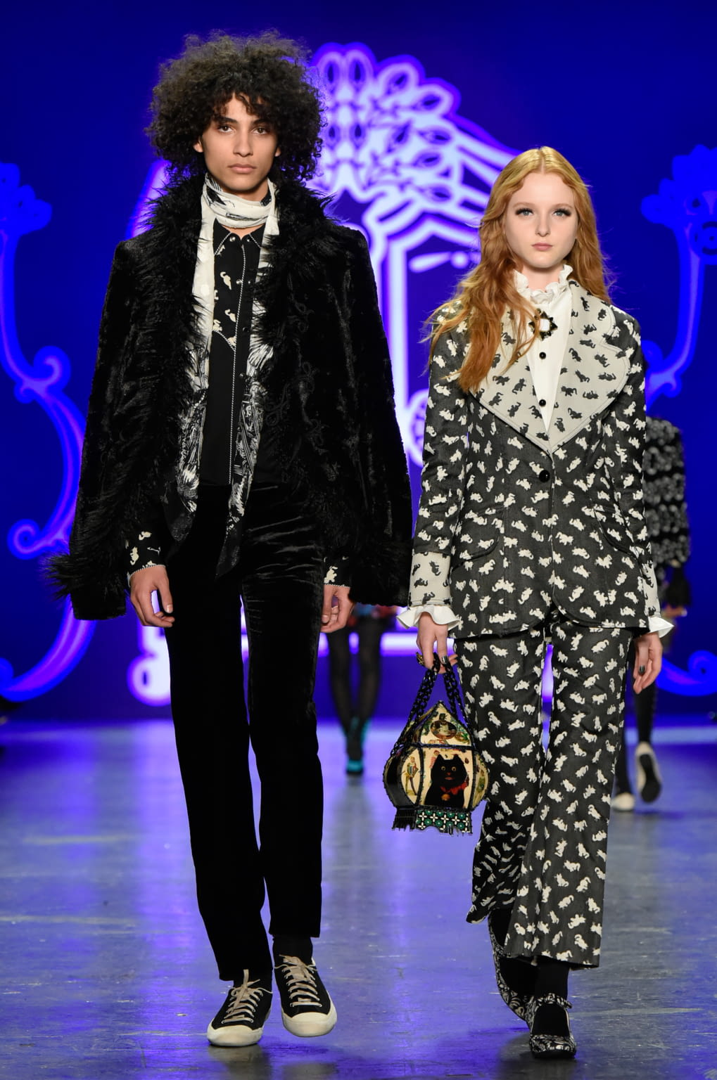 Fashion Week New York Fall/Winter 2016 look 18 de la collection Anna Sui womenswear