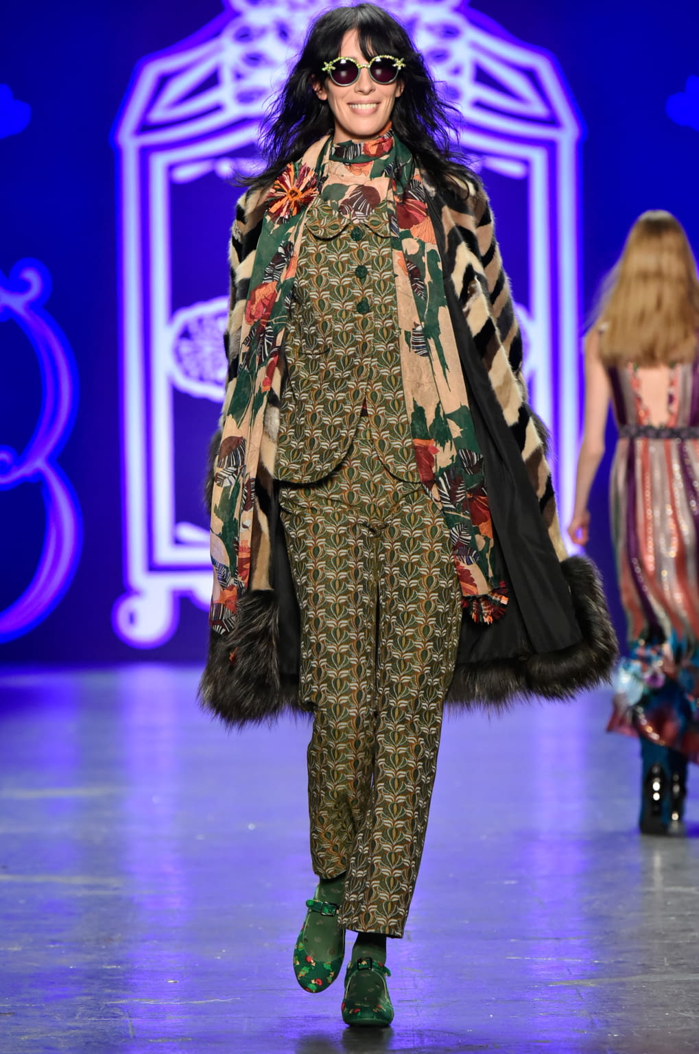 Fashion Week New York Fall/Winter 2016 look 26 de la collection Anna Sui womenswear