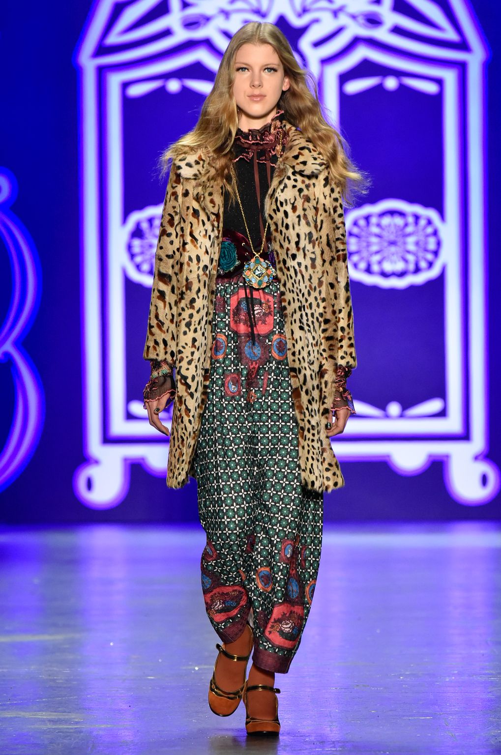 Fashion Week New York Fall/Winter 2016 look 27 de la collection Anna Sui womenswear
