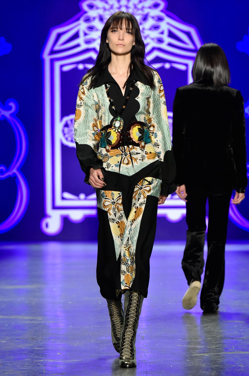 Fashion Week New York Fall/Winter 2016 look 37 de la collection Anna Sui womenswear