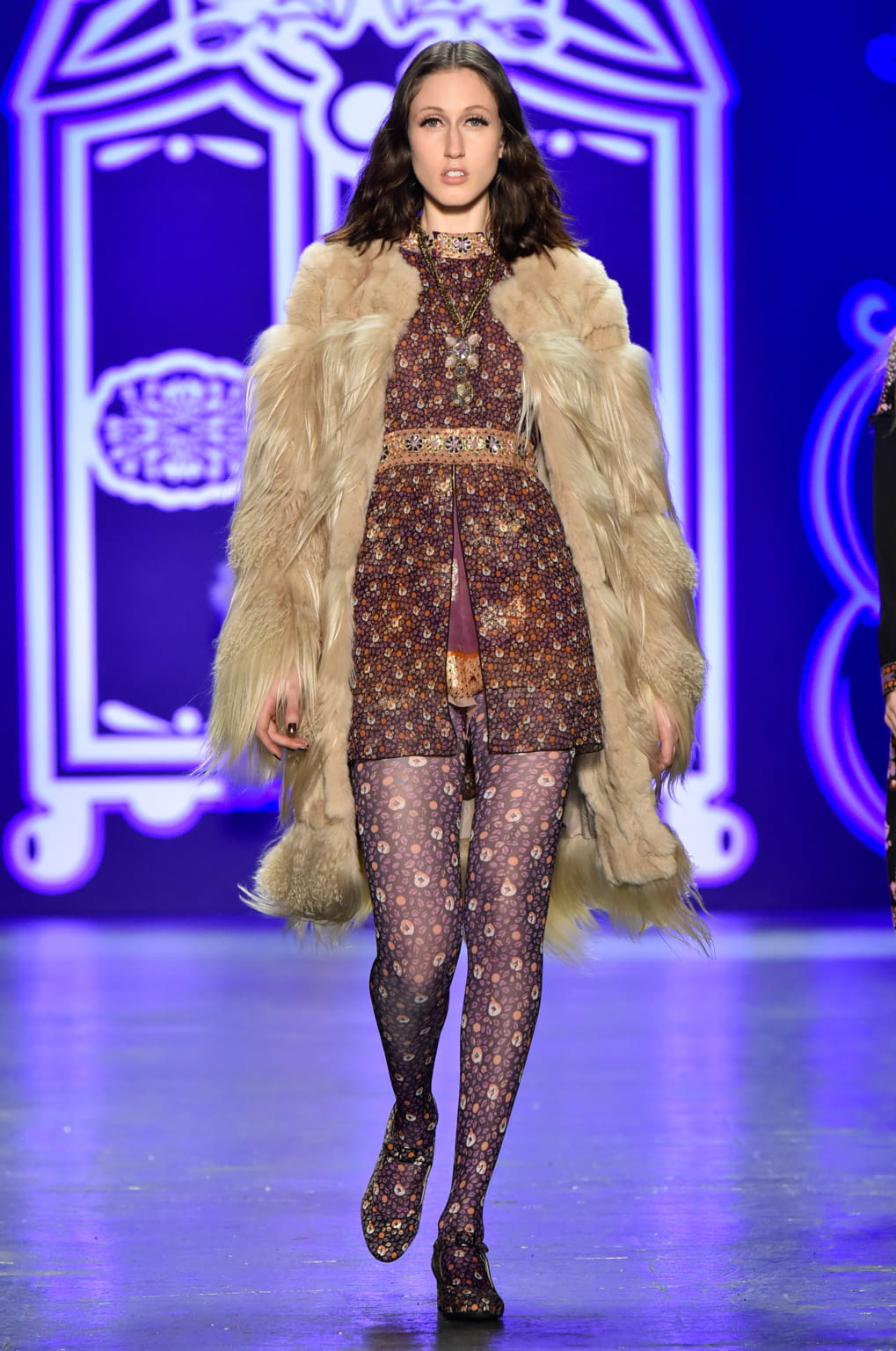 Fashion Week New York Fall/Winter 2016 look 42 from the Anna Sui collection womenswear