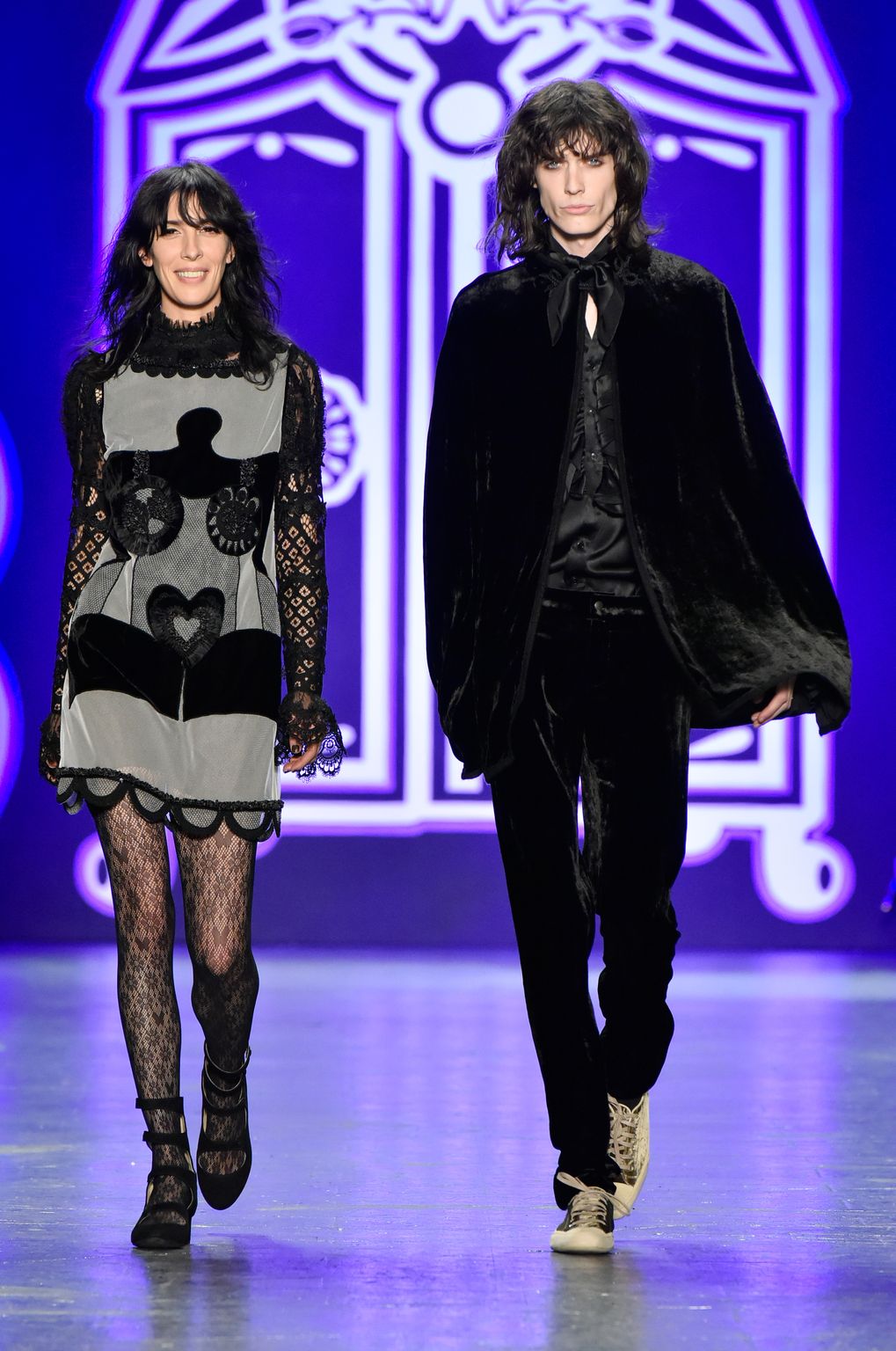 Fashion Week New York Fall/Winter 2016 look 46 from the Anna Sui collection womenswear