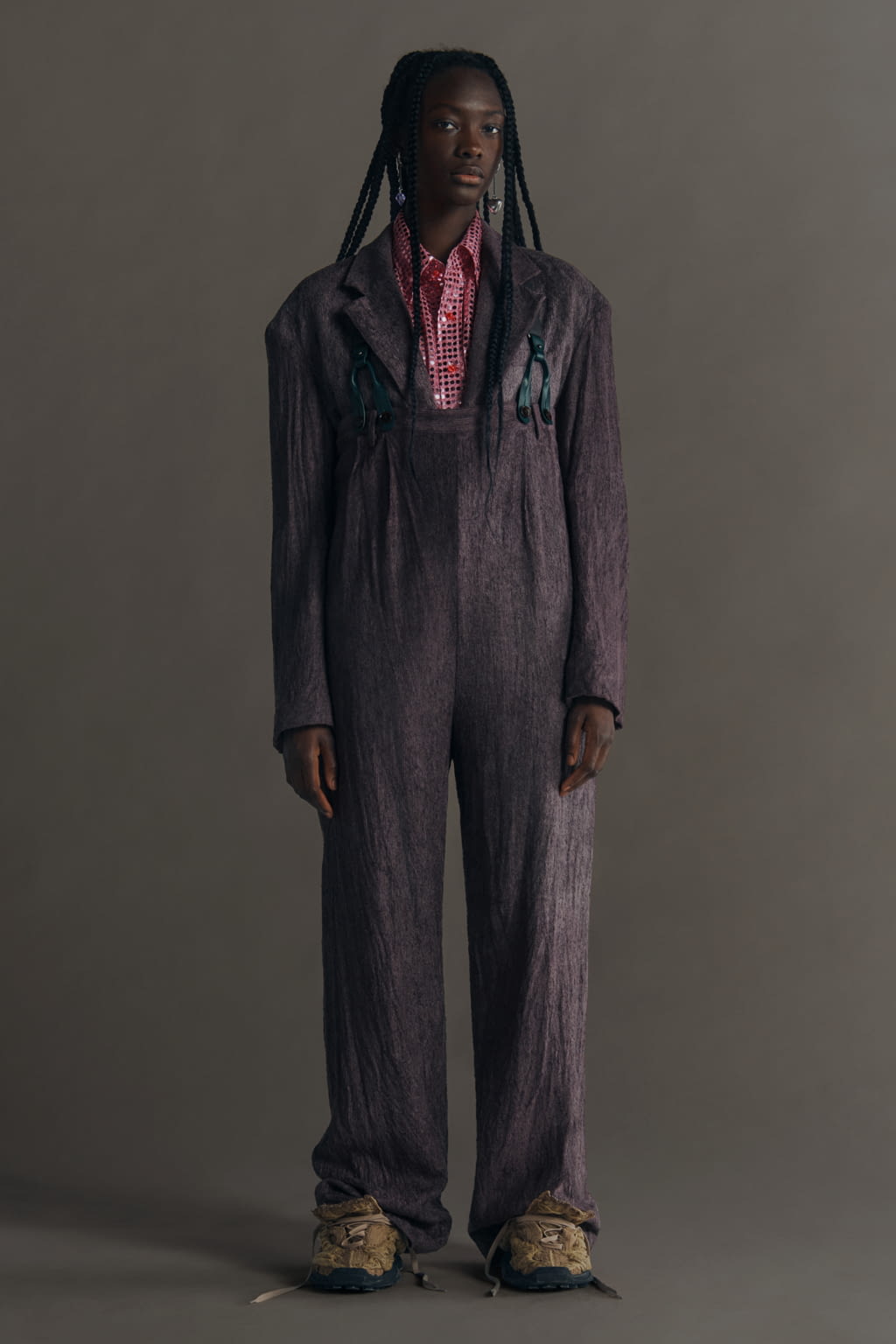 Fashion Week Paris Fall/Winter 2022 look 12 from the Acne Studios collection menswear
