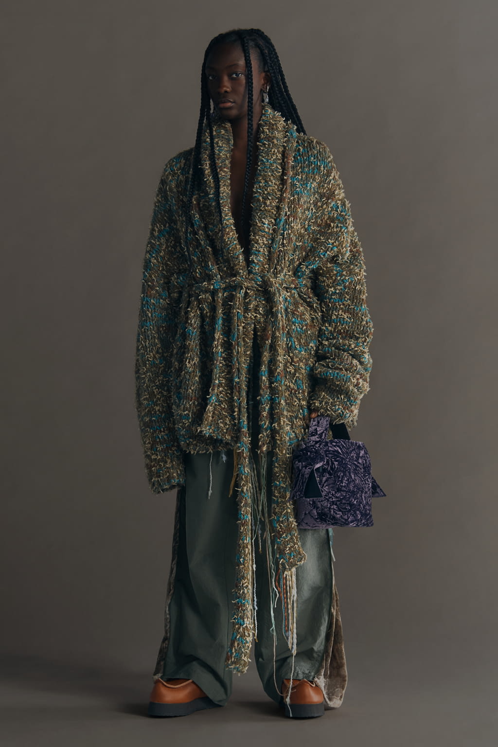 Fashion Week Paris Fall/Winter 2022 look 17 from the Acne Studios collection 男装