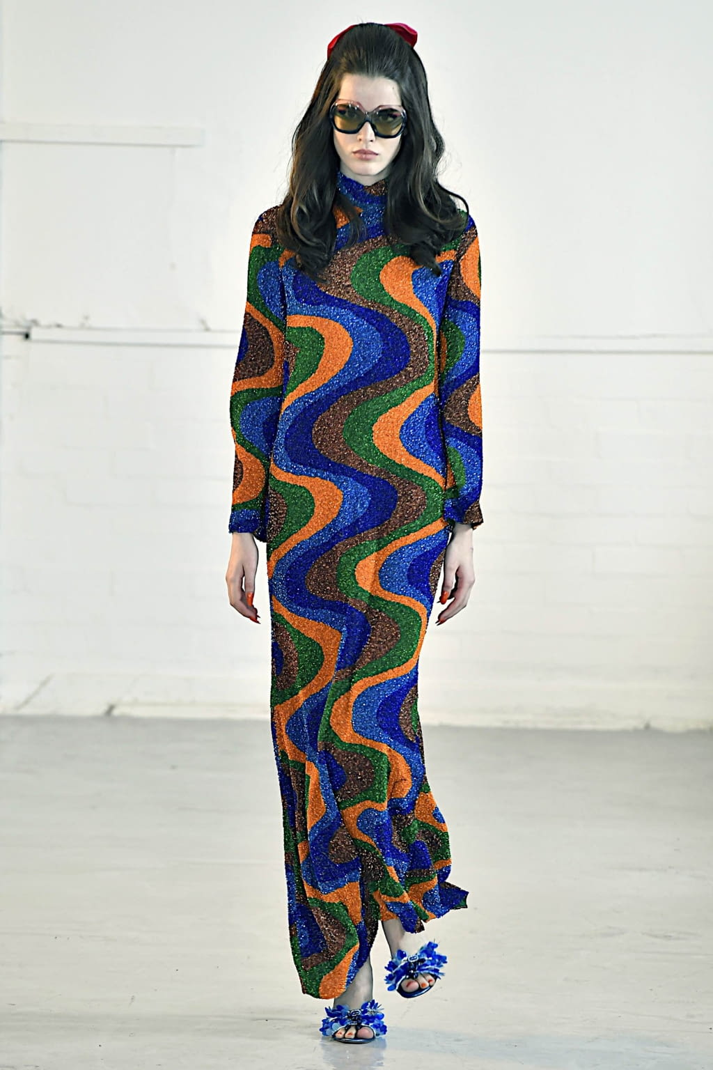 Fashion Week London Fall/Winter 2020 look 1 de la collection Ashish womenswear