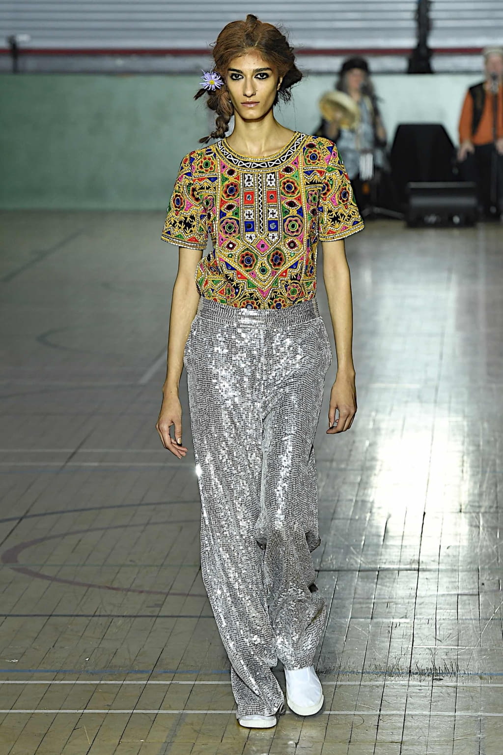 Fashion Week London Spring/Summer 2020 look 21 from the Ashish collection womenswear