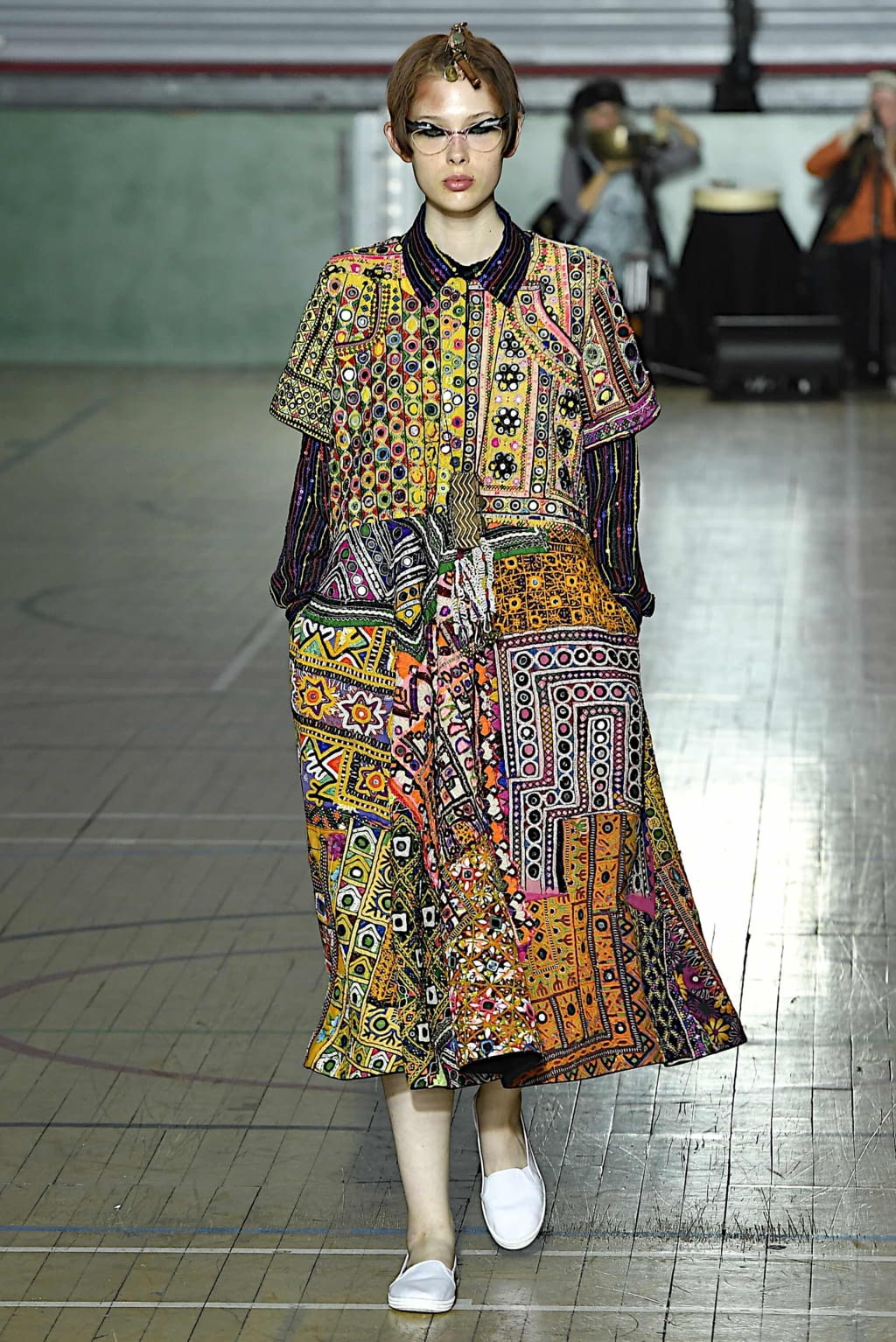 Fashion Week London Spring/Summer 2020 look 27 from the Ashish collection womenswear