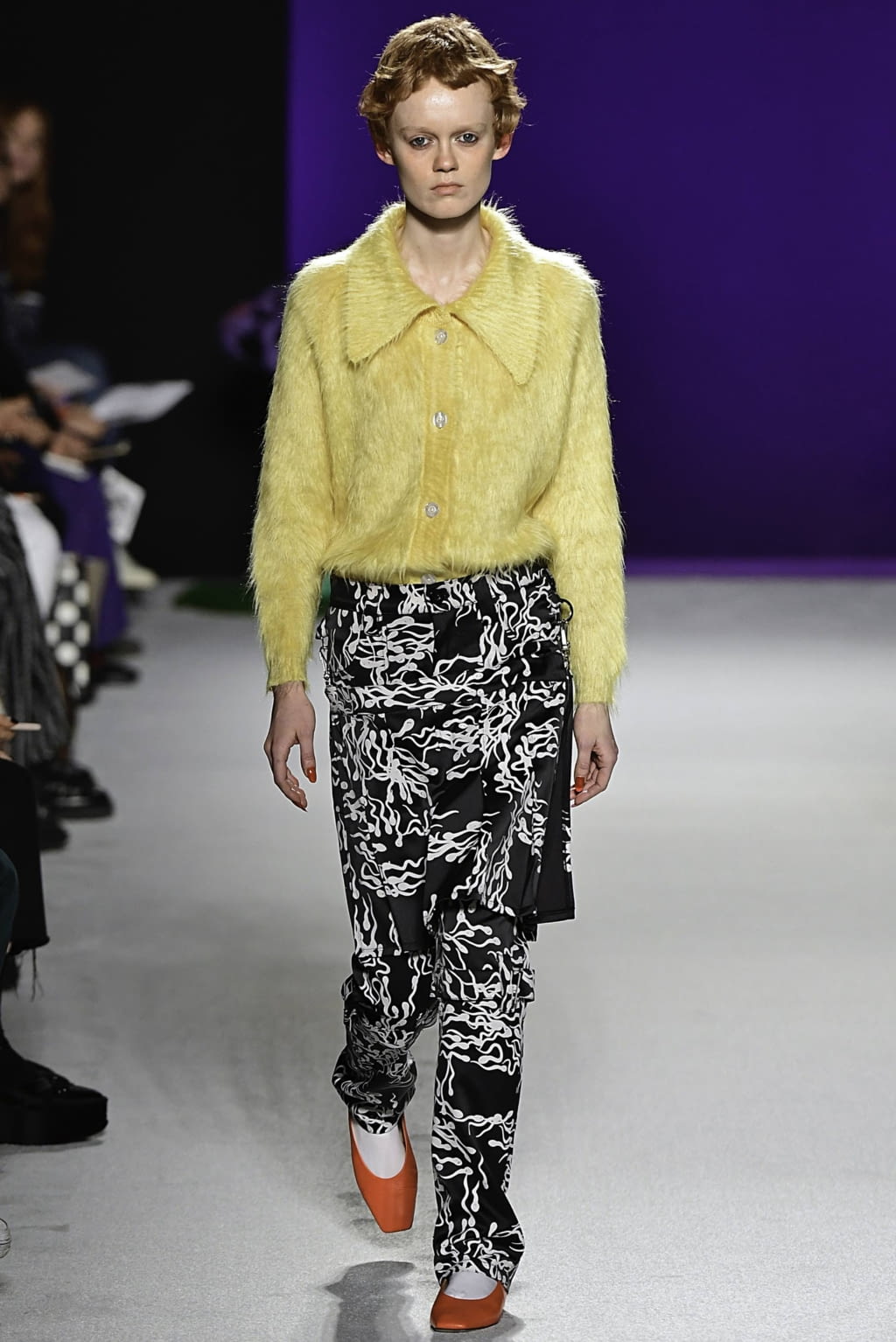Fashion Week London Fall/Winter 2019 look 6 from the Ashley Williams collection womenswear