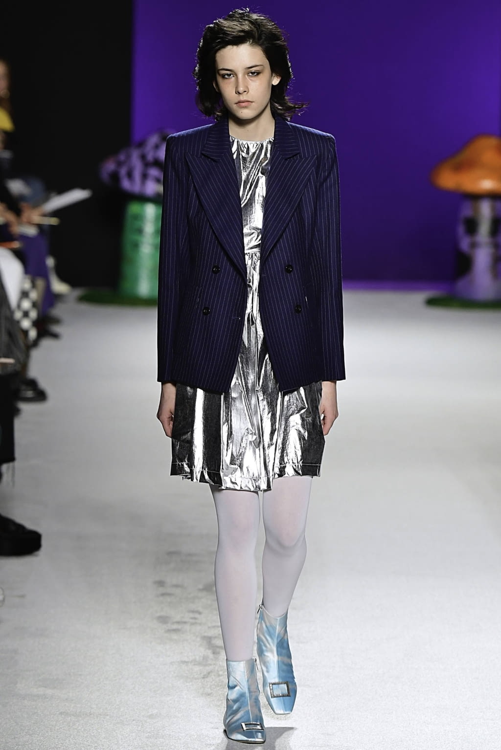Fashion Week London Fall/Winter 2019 look 14 from the Ashley Williams collection womenswear