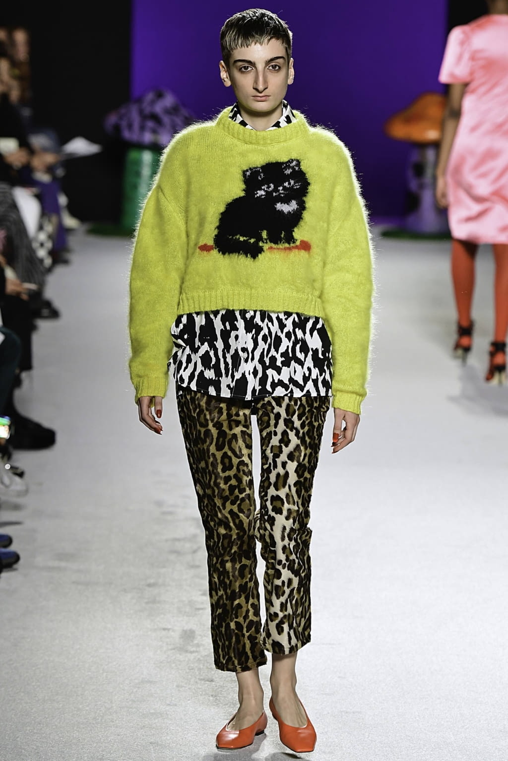 Fashion Week London Fall/Winter 2019 look 18 from the Ashley Williams collection womenswear