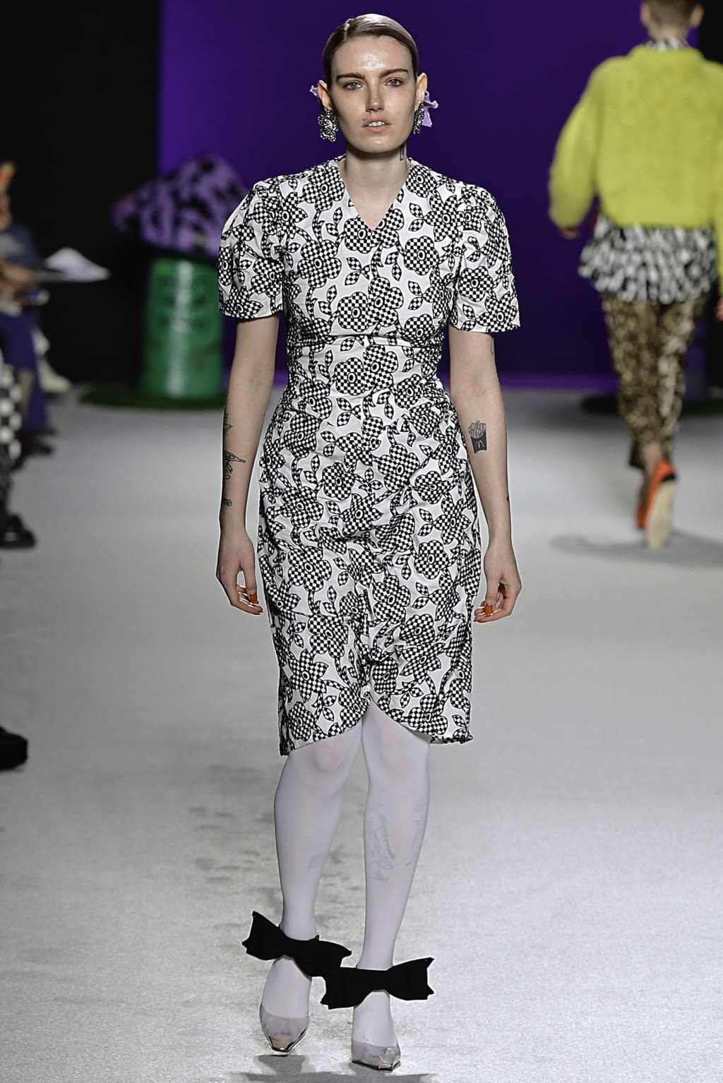 Fashion Week London Fall/Winter 2019 look 19 from the Ashley Williams collection womenswear