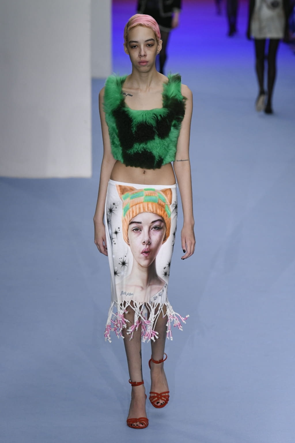 Fashion Week London Fall/Winter 2020 look 23 from the Ashley Williams collection womenswear