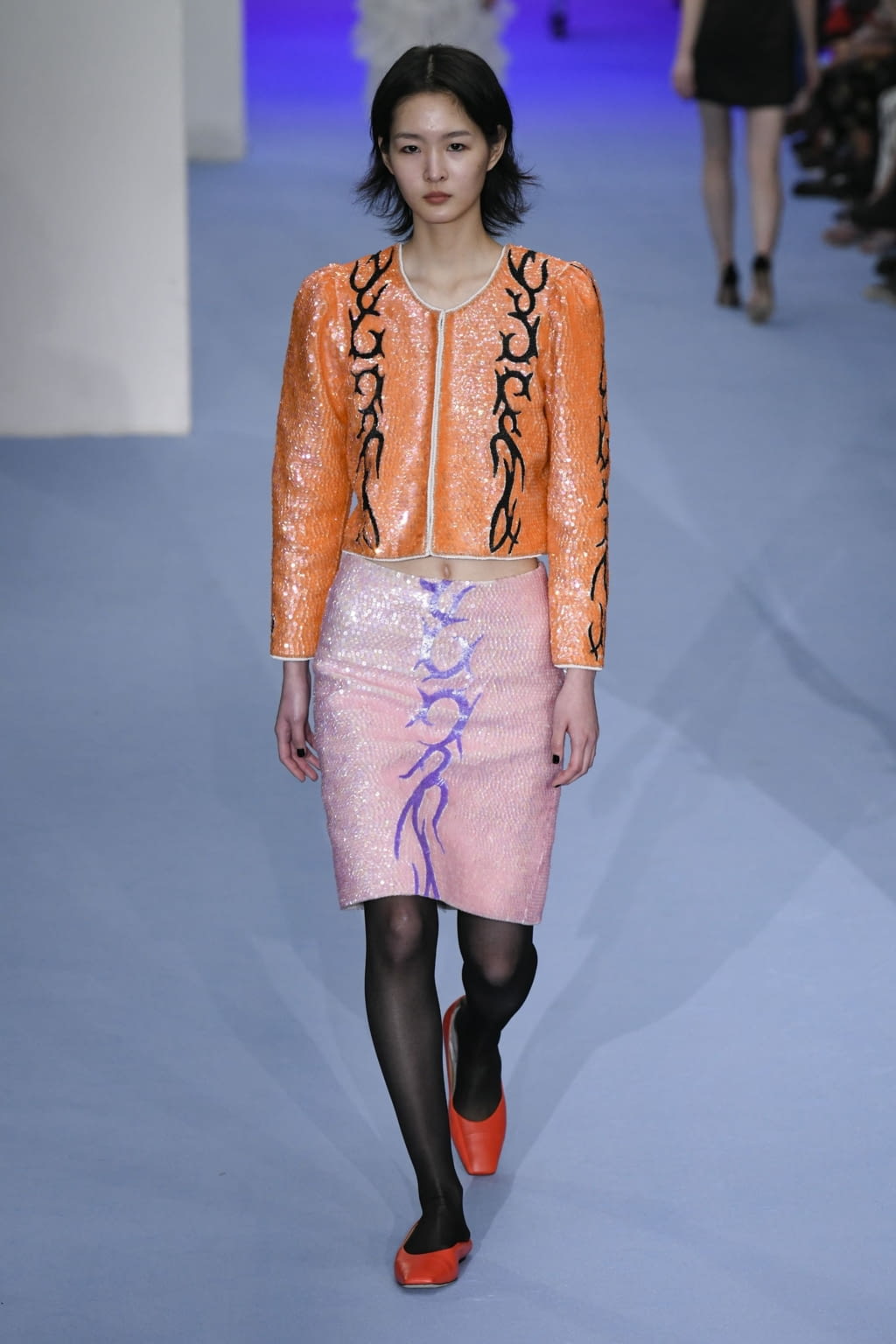 Fashion Week London Fall/Winter 2020 look 34 from the Ashley Williams collection womenswear