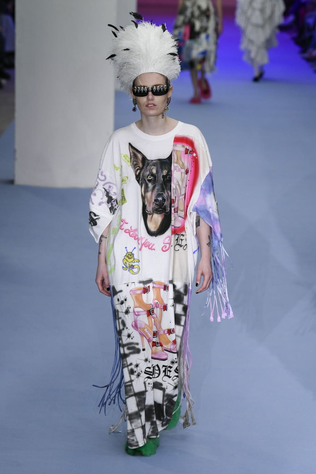 Fashion Week London Fall/Winter 2020 look 38 from the Ashley Williams collection 女装