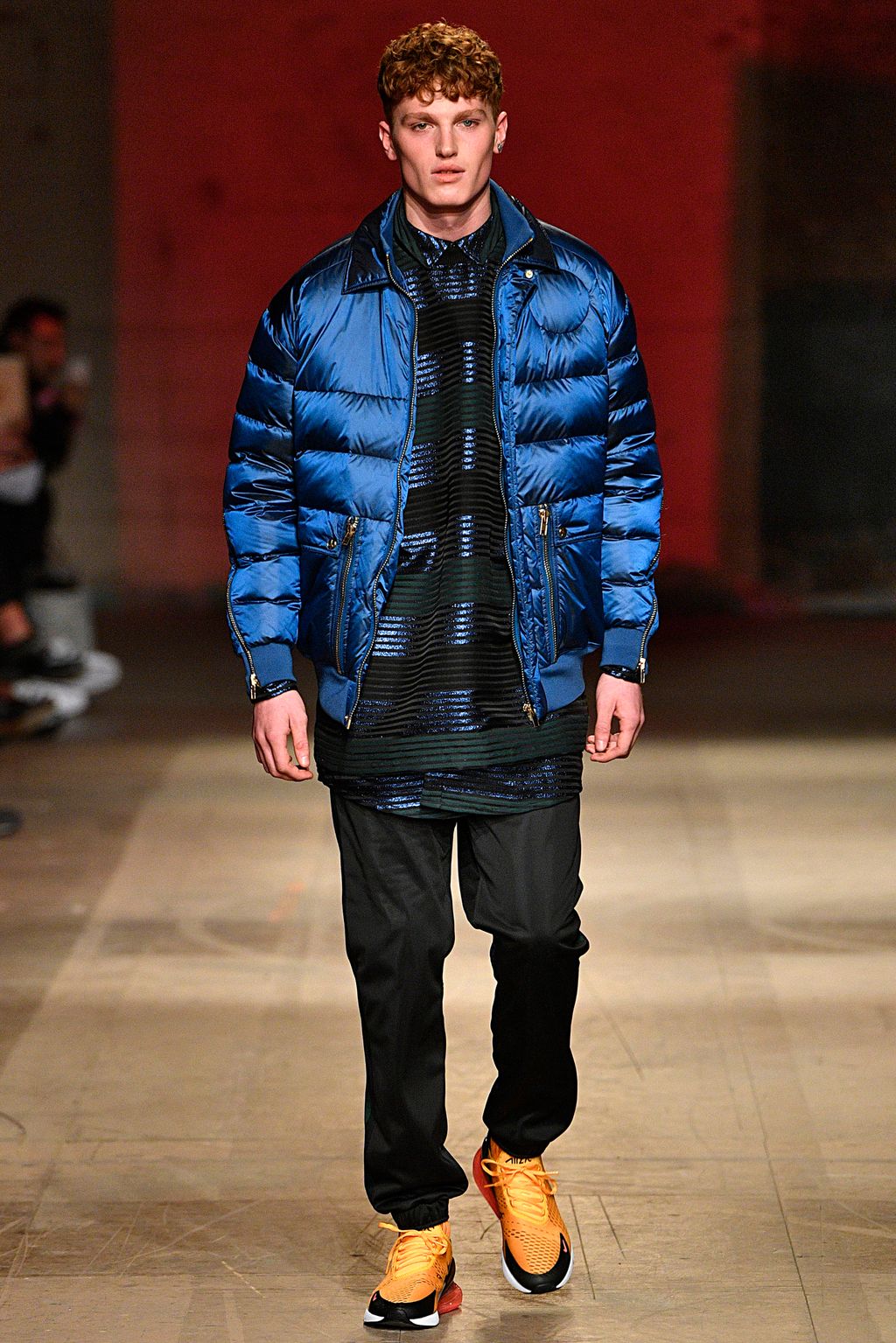 Fashion Week London Fall/Winter 2018 look 13 from the Astrid Andersen collection menswear