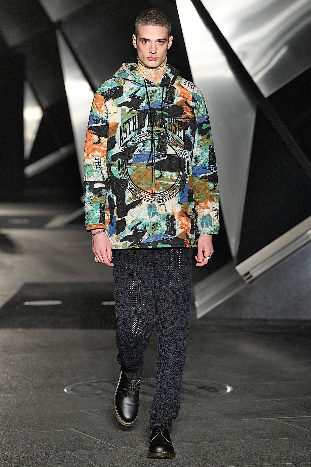 Fashion Week London Fall/Winter 2019 look 13 from the Astrid Andersen collection 男装