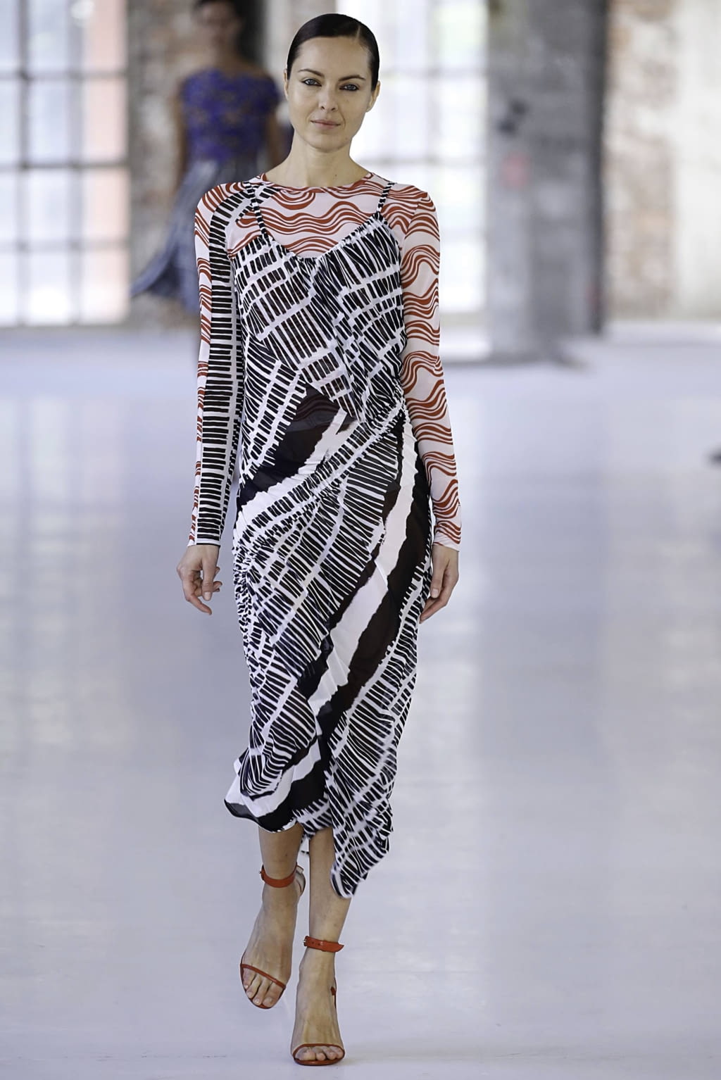 Fashion Week Paris Spring/Summer 2019 look 14 from the Atlein collection 女装