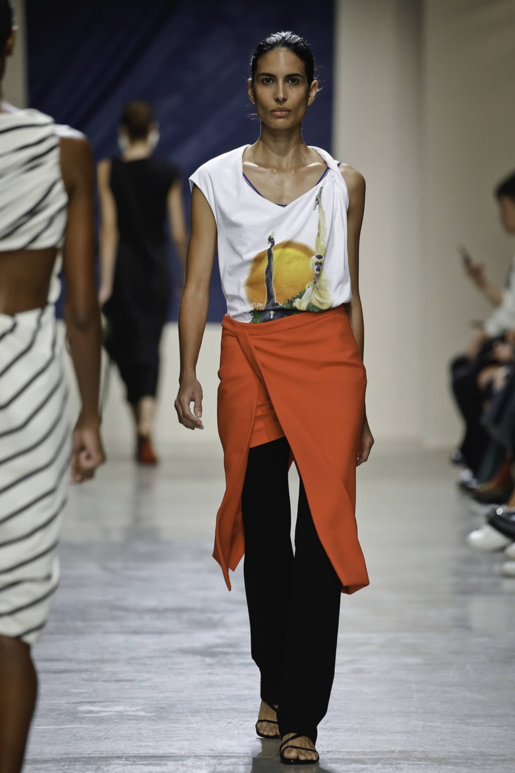 Fashion Week Paris Spring/Summer 2020 look 22 from the Atlein collection womenswear